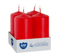 Набір свічок 4 шт. циліндр Червоний (sw40/80-030) Набір свічок 4 шт. циліндр Червоний (sw40/80-030)