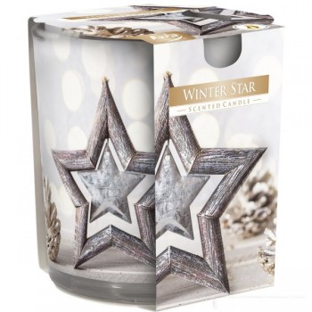 Ароматична свічка в скляному стакані Зимові зірки (SN 72s-24) Ароматична свічка в скляному стакані Зимові зірки (SN 72s-24)