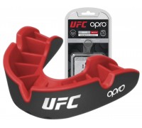 Капа OPRO Silver UFC дитяча (вік до 11) Black/Red (ufc.102515001)