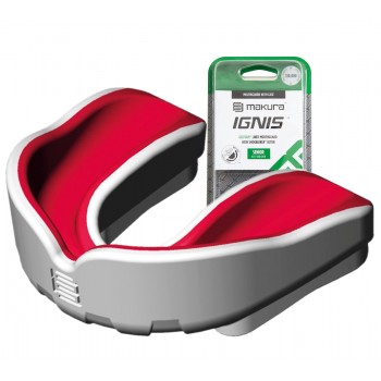 Капа MAKURA Ignis доросла (вік 11+) White/Red (art.6017514043)