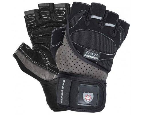 Рукавички для фітнесу Power System PS-2850 Raw Power Black/Grey XL