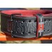 Пояс для важкої атлетики Power System PS-3830 Beast шкіряний Black/Red M