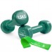 Гантель вінілова PowerPlay 4125 Achilles 2*1,5 кг. Зелені (2шт.) Гантель вінілова PowerPlay 4125 Achilles 2*1,5 кг. Зелені (2шт.)