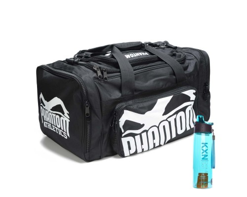 Спортивна сумка Phantom Gym Bag Team Tactic Black (80л.) (пляшка в подарунок)
