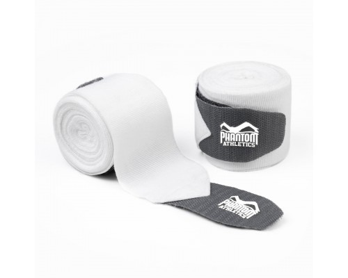 Бинти для боксу Phantom Impact White 400cm. (4м.)