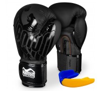 Боксерські рукавиці Phantom Germany Eagle Black 16 унцій (капа в подарунок) Боксерські рукавиці Phantom Germany Eagle Black 16 унцій (капа в подарунок)