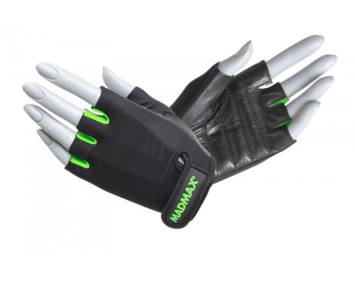 Рукавички для фітнесу MadMax MFG-251 Rainbow Green XS