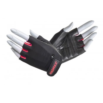 Рукавички для фітнесу MadMax MFG-251 Rainbow Rubine Red M