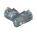 Рукавички для фітнесу MadMax MFG-921 Voodoo Mid grey/light blue M Рукавички для фітнесу MadMax MFG-921 Voodoo Mid grey/light blue M
