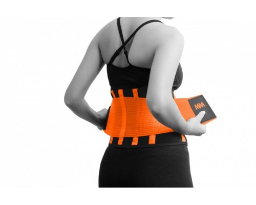 Пояс компресійний MadMax MFA-277 Slimming belt Black/neon orange S