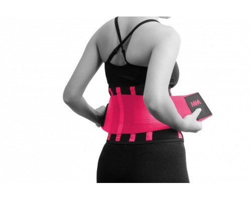 Пояс компресійний MadMax MFA-277 Slimming belt Black/neon pink M