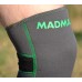 Наколінник MadMax MFA-294 Zahoprene Knee Support Dark Grey/Green (1шт.) M Наколінник MadMax MFA-294 Zahoprene Knee Support Dark Grey/Green (1шт.) M