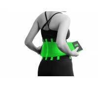 Пояс компресійний MadMax MFA-277 Slimming belt Black/neon green S