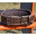 Пояс для важкої атлетики MadMax MFB-246 Full leather шкіряний Chocolate brown M