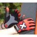 Рукавички для фітнесу MadMax MXG-101 X Gloves Black/Grey/Red L