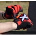 Рукавички для фітнесу MadMax MXG-101 X Gloves Black/Grey/Red L
