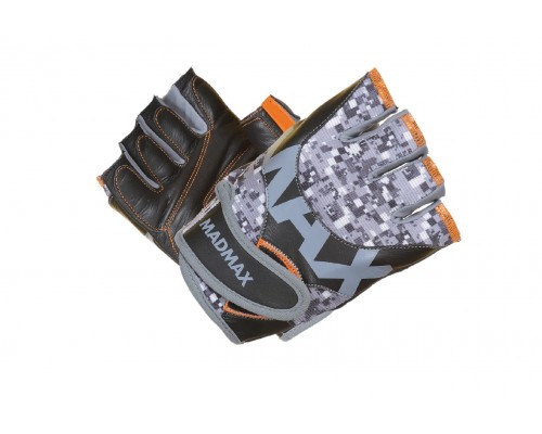 Рукавички для фітнесу MadMax MFG-831 Mti 83.1 Grey/Digital Camo XL