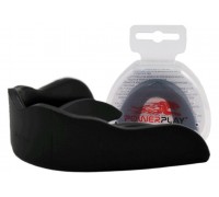 Капа боксерська PowerPlay 3317 SR доросла (вік 11+) чорна