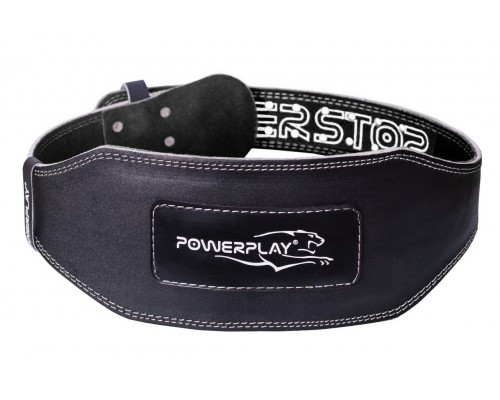 Пояс для важкої атлетики PowerPlay 5053 чорний M