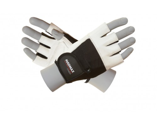 Рукавички для фітнесу MadMax MFG-444 Fitness White M