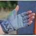 Рукавички для фітнесу MadMax MFG-860 Wild Grey/Green XXL