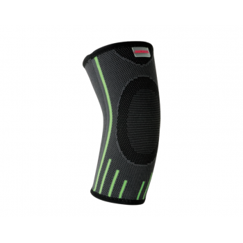 Компресійний налокітник MadMax MFA-283 3D Compressive elbow support Dark grey/Neon green S