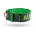 Пояс для важкої атлетики MadMax MFB-302 Quick Release Belt  шкіряний Black/Green XXL
