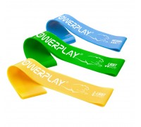Резинки для фітнесу (стрічка-еспандер) PowerPlay 4113 Mini Power Band Set набір із 3 шт. (опір 1-10 кг) Резинки для фітнесу (стрічка-еспандер) PowerPlay 4113 Mini Power Band Set набір із 3 шт. (опір 1-10 кг)