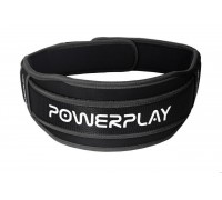 Пояс неопреновий для важкої атлетики Power Play 5546 Black M Пояс неопреновий для важкої атлетики Power Play 5546 Black M