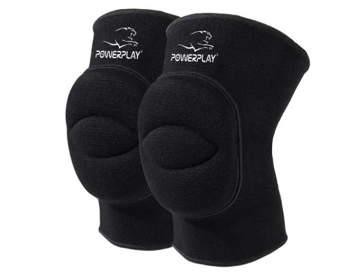 Наколінники PowerPlay PP-8000 Elastic Knee Support (пара) чорні S