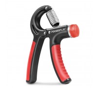 Еспандер кистьовий PowerPlay PP-4323 з регульованим навантаженням 10-40 кг. Strength Grip Чорно-червоний Еспандер кистьовий PowerPlay PP-4323 з регульованим навантаженням 10-40 кг. Strength Grip Чорно-червоний