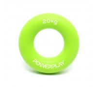 Еспандер кистьовий силіконовий PowerPlay PP-4324 Hand Grip Ring Medium 20 кг. Зелений Еспандер кистьовий силіконовий PowerPlay PP-4324 Hand Grip Ring Medium 20 кг. Зелений
