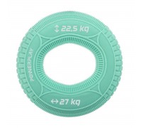 Еспандер кистьовий силіконовий PowerPlay PP-4330 Hand Grip Loops Medium 22.5-27 кг. М'ятний Еспандер кистьовий силіконовий PowerPlay PP-4330 Hand Grip Loops Medium 22.5-27 кг. М'ятний
