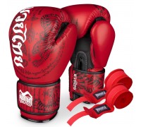 Боксерські рукавиці Phantom Muay Thai Red 12 унцій (капа в подарунок) Боксерські рукавиці Phantom Muay Thai Red 12 унцій (капа в подарунок)