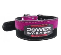 Пояс для важкої атлетики Power System PS-3850 Strong Femme Black/Pink S Пояс для важкої атлетики Power System PS-3850 Strong Femme Black/Pink S