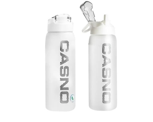 Пляшка для води CASNO 1000 мл KXN-1247 Біла
