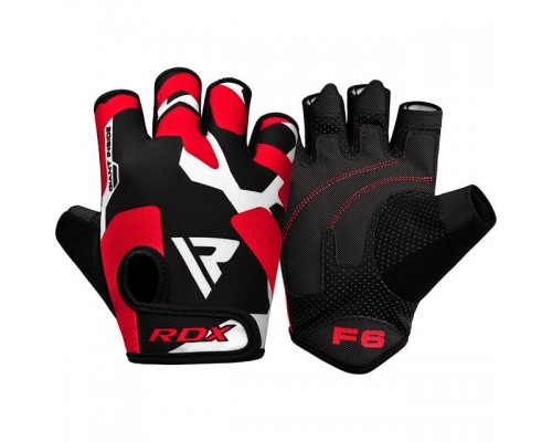 Рукавички для фітнесу RDX F6 Sumblimation Red L
