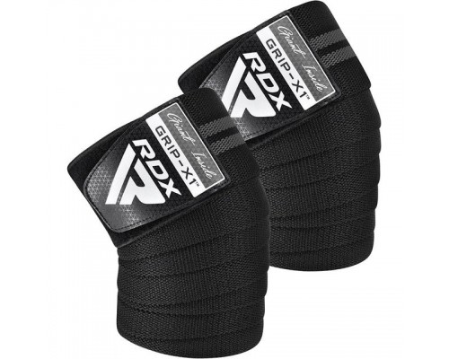 Бинти на коліна RDX KR11 GYM Knee Wrap Black/Grey