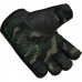 Рукавички для фітнесу RDX T2 Half Army Green XL