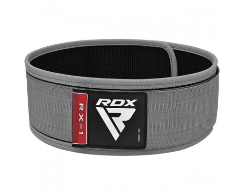 Пояс для важкої атлетики RDX RX1 Weight Lifting Belt Grey M