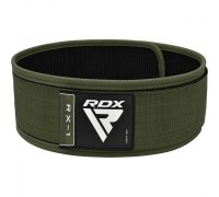 Пояс для важкої атлетики RDX RX1 Weight Lifting Belt Army Green L
