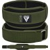 Пояс для важкої атлетики RDX RX5 Double Belt неопреновий Army Green S