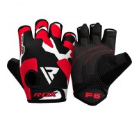 Рукавички для фітнесу RDX F6 Sumblimation Red XXL