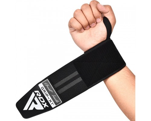 Бинти для зап'ясть (кистьові бинти) RDX WR11 GYM Wrist Wrap Black/Grey