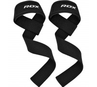 Лямки для тяги RDX W1 Gym Single Strap Black Plus