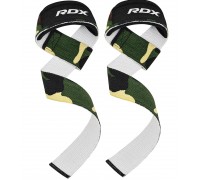 Лямки для тяги RDX W1 Gym Single Strap Camo Green Plus