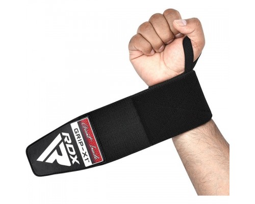 Бинти для зап'ясть (кистьові бинти) RDX W3 Gym Wrist Wraps Full Black