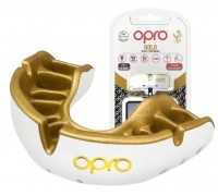 Капа OPRO Gold доросла (вік 11+)  White/Gold (art.102504005)