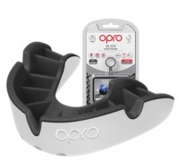 Капа OPRO Silver доросла (вік 11+) White/Black (art.102502005) Капа OPRO Silver доросла (вік 11+) White/Black (art.102502005)