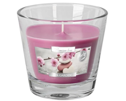 Свічка в скляному стакані Bispol SPA Garden (SN 90-254)